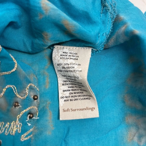 Soft surroundings womens tunic button down size xl - Picture 8 of 8